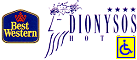 Logo, DIONYSOS HOTEL, Ορνός, Μύκονος, Κυκλάδες