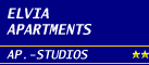 Logo, ELVIA APARTMENTS, Κανάλι, Πρέβεζα, Ήπειρος