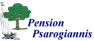 Logo, PENSION PSAROGIANNIS, Βουρβουρού, Χαλκιδική Σιθωνία